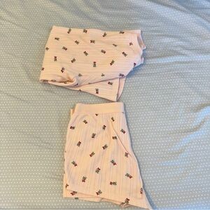 victoria secret liunge short set